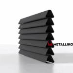 Ламели для забора жалюзи Premium U RAL 7024 – порошковое покрытие, толщина 0,45 мм в Иркутске  | фото 4