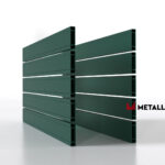 Планкен для забора 120 mm RAL 6005 – покрытие полиэстер, толщина 0,45 мм в Иркутске  | фото 1