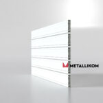 Планкен для забора ранчо 120 mm RAL 9003 – покрытие матовое, толщина 0,45 мм в Иркутске  | фото 2